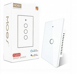 מתג חכם 4 מפסקים לתאורה מתג חכם 4 מפסקים לתאורה